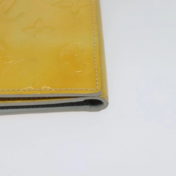 LOUIS VUITTON Monogram Vernis Walker Wallet Gris M91031 LV Auth 141125 - Picture 4 of 16